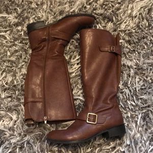 Knee High Brown Boots